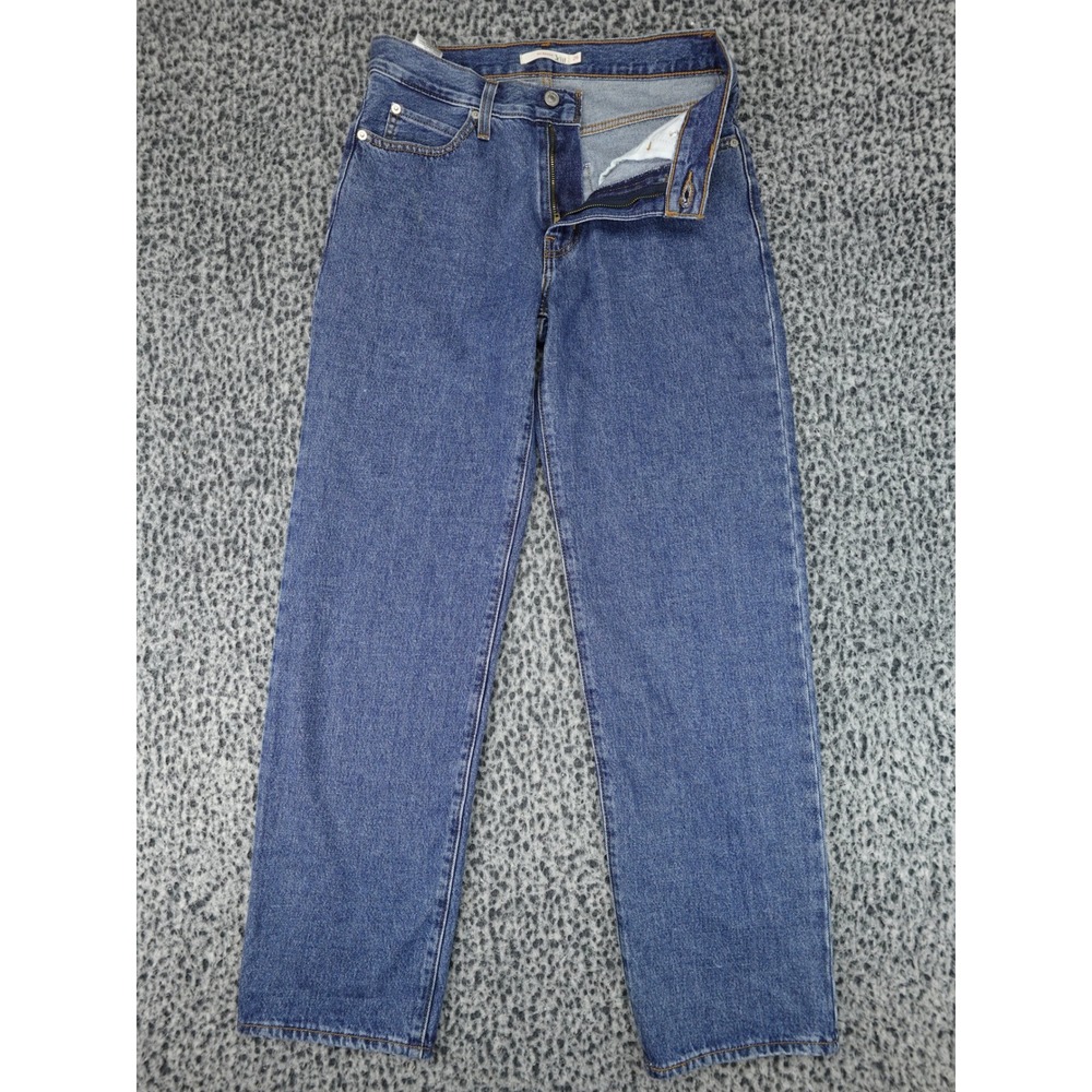 Levi's '94 Baggy Jeans Womens 26 Blue Medium Wash Wide Leg Denim A3510-0075